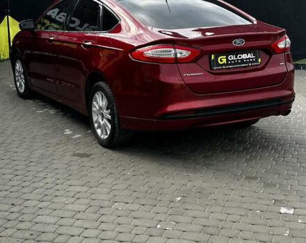 Красный Форд Фьюжн, объемом двигателя 2.49 л и пробегом 150 тыс. км за 8800 $, фото 20 на Automoto.ua