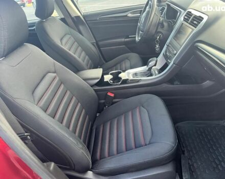 Форд Фьюжн 2015 в Львове на Automoto.ua Красный Форд Фьюжн, объемом двигателя 1.5 л и пробегом 80 тыс. км за 7800 $, фото 16 на Automoto.ua