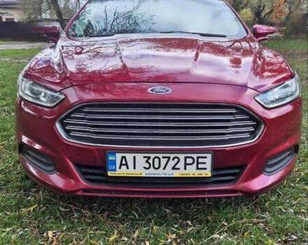 Красный Форд Фьюжн, объемом двигателя 2.49 л и пробегом 214 тыс. км за 9300 $, фото 1 на Automoto.ua
