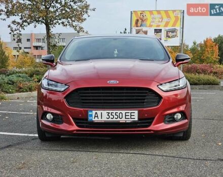 Форд Фьюжн 2015 в Киеве на Automoto.ua Красный Форд Фьюжн, объемом двигателя 2.49 л и пробегом 170 тыс. км за 15000 $, фото 12 на Automoto.ua