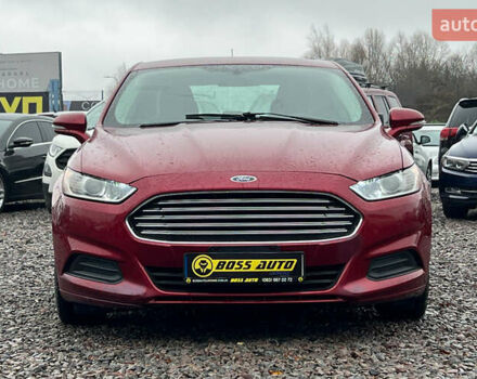 Красный Форд Фьюжн, объемом двигателя 2.49 л и пробегом 181 тыс. км за 11800 $, фото 1 на Automoto.ua
