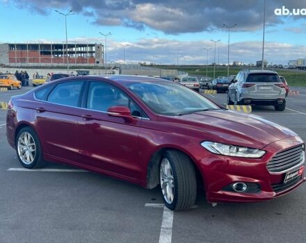 Форд Фьюжн 2015 в Львове на Automoto.ua Красный Форд Фьюжн, объемом двигателя 1.5 л и пробегом 80 тыс. км за 7800 $, фото 13 на Automoto.ua