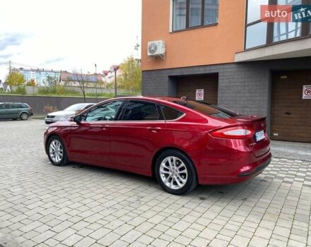 Форд Фьюжн 2015 в Ивано-Франковске на Automoto.ua Красный Форд Фьюжн, объемом двигателя 2.49 л и пробегом 178 тыс. км за 10900 $, фото 12 на Automoto.ua