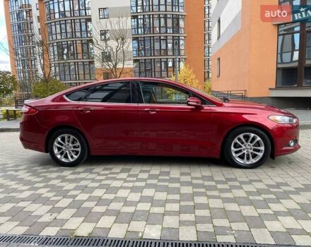 Форд Фьюжн 2015 в Ивано-Франковске на Automoto.ua Красный Форд Фьюжн, объемом двигателя 2.49 л и пробегом 178 тыс. км за 10900 $, фото 27 на Automoto.ua