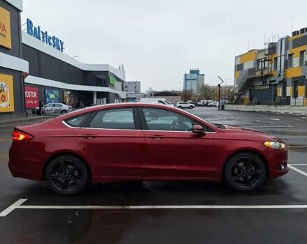 Красный Форд Фьюжн, объемом двигателя 2.49 л и пробегом 181 тыс. км за 10700 $, фото 2 на Automoto.ua