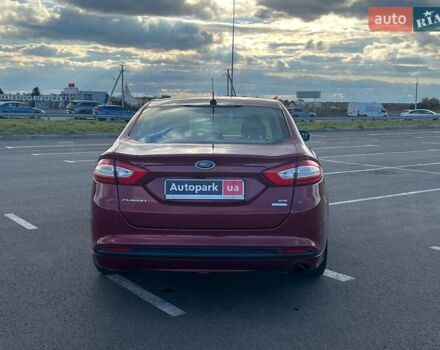 Форд Фьюжен 2015 у Львові на Automoto.ua Червоний Форд Фьюжен, об'ємом двигуна 1.5 л та пробігом 80 тис. км за 7800 $, фото 9 на Automoto.ua