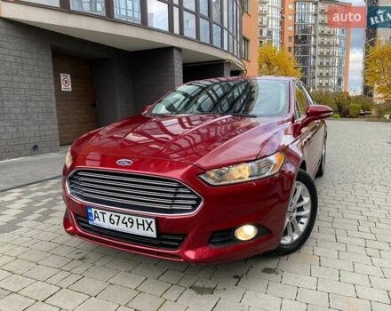 Форд Фьюжн 2015 в Ивано-Франковске на Automoto.ua Красный Форд Фьюжн, объемом двигателя 2.49 л и пробегом 178 тыс. км за 10900 $, фото 3 на Automoto.ua