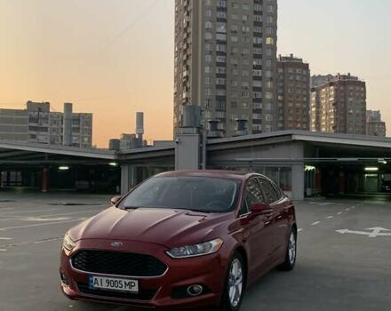 Красный Форд Фьюжн, объемом двигателя 2.49 л и пробегом 190 тыс. км за 9500 $, фото 5 на Automoto.ua
