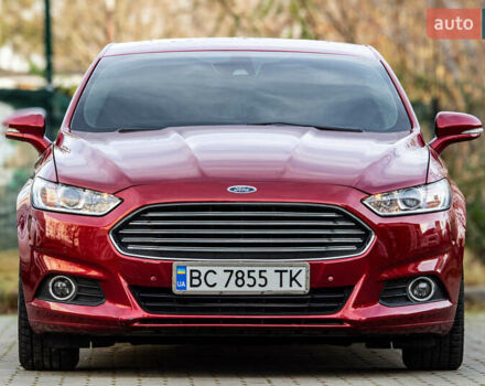 Красный Форд Фьюжн, объемом двигателя 2 л и пробегом 94 тыс. км за 14900 $, фото 6 на Automoto.ua