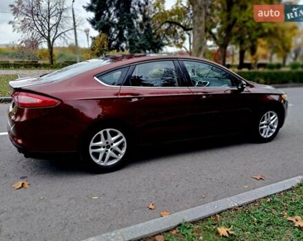 Красный Форд Фьюжн, объемом двигателя 2.5 л и пробегом 191 тыс. км за 8990 $, фото 1 на Automoto.ua