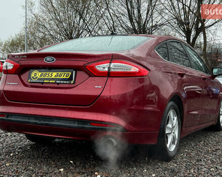 Красный Форд Фьюжн, объемом двигателя 2.49 л и пробегом 181 тыс. км за 11800 $, фото 5 на Automoto.ua