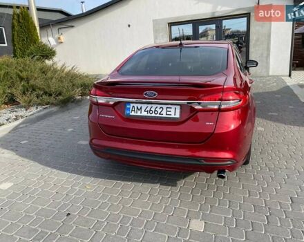 Красный Форд Фьюжн, объемом двигателя 2.49 л и пробегом 144 тыс. км за 12500 $, фото 35 на Automoto.ua