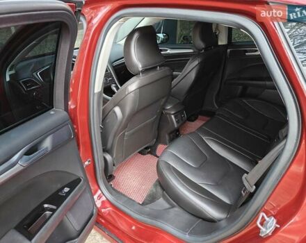 Красный Форд Фьюжн, объемом двигателя 2 л и пробегом 183 тыс. км за 13500 $, фото 34 на Automoto.ua