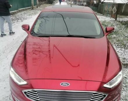 Форд Фьюжен 2016 у Нововолинськ на Automoto.ua Червоний Форд Фьюжен, об'ємом двигуна 2 л та пробігом 163 тис. км за 12000 $, фото 2 на Automoto.ua