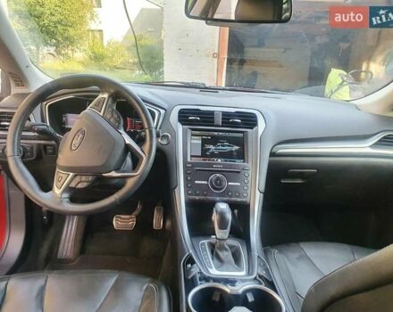 Красный Форд Фьюжн, объемом двигателя 2 л и пробегом 170 тыс. км за 9200 $, фото 19 на Automoto.ua