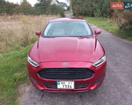 Красный Форд Фьюжн, объемом двигателя 2.49 л и пробегом 129 тыс. км за 12500 $, фото 13 на Automoto.ua