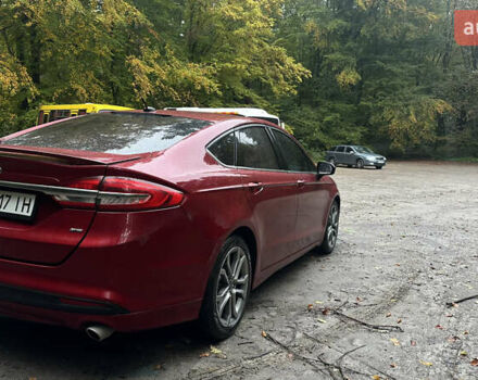 Форд Фьюжен 2016 у Львові на Automoto.ua Червоний Форд Фьюжен, об'ємом двигуна 2.49 л та пробігом 140 тис. км за 10900 $, фото 5 на Automoto.ua