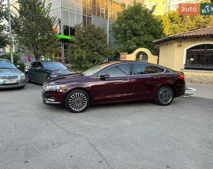 Красный Форд Фьюжн, объемом двигателя 2 л и пробегом 133 тыс. км за 17500 $, фото 5 на Automoto.ua