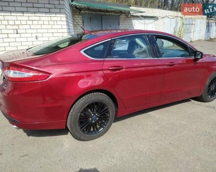 Красный Форд Фьюжн, объемом двигателя 1.5 л и пробегом 53 тыс. км за 11200 $, фото 1 на Automoto.ua