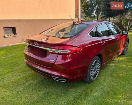 Форд Фьюжн 2016 в Киеве на Automoto.ua Красный Форд Фьюжн, объемом двигателя 2 л и пробегом 130 тыс. км за 12400 $, фото 3 на Automoto.ua