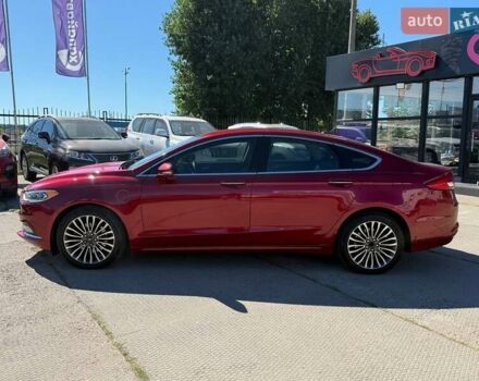 Красный Форд Фьюжн, объемом двигателя 2 л и пробегом 145 тыс. км за 15500 $, фото 7 на Automoto.ua