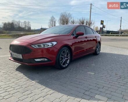 Красный Форд Фьюжн, объемом двигателя 2.49 л и пробегом 144 тыс. км за 12500 $, фото 3 на Automoto.ua