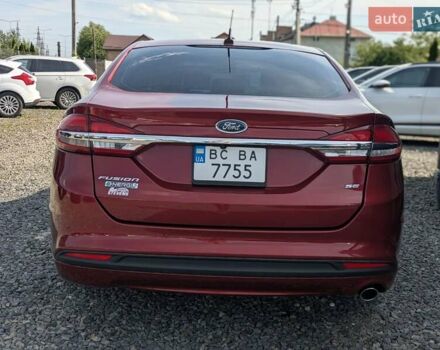 Форд Фьюжн 2016 в Львове на Automoto.ua Красный Форд Фьюжн, объемом двигателя 2 л и пробегом 181 тыс. км за 11500 $, фото 6 на Automoto.ua
