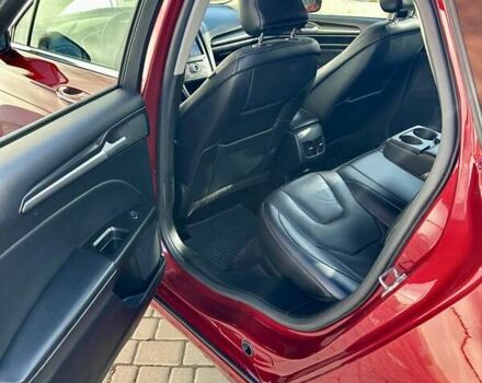 Красный Форд Фьюжн, объемом двигателя 2 л и пробегом 123 тыс. км за 14500 $, фото 18 на Automoto.ua