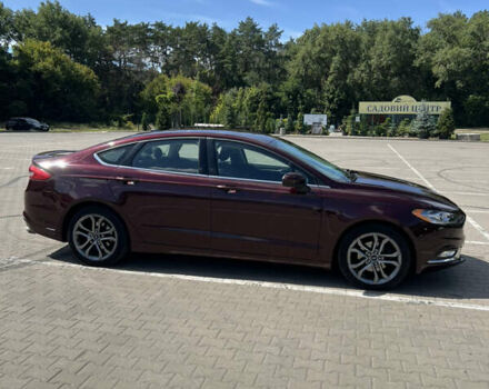 Красный Форд Фьюжн, объемом двигателя 2.5 л и пробегом 90 тыс. км за 11500 $, фото 2 на Automoto.ua