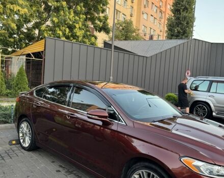 Форд Фьюжн 2016 в Одессе на Automoto.ua Красный Форд Фьюжн, объемом двигателя 2 л и пробегом 190 тыс. км за 11850 $, фото 1 на Automoto.ua