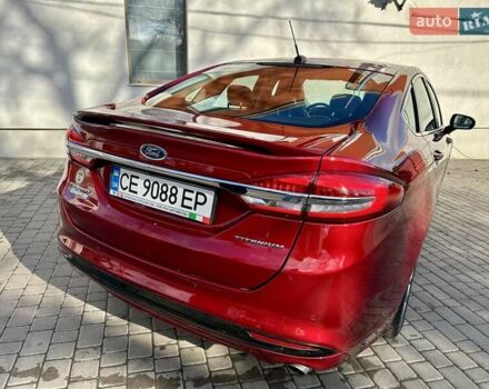Красный Форд Фьюжн, объемом двигателя 2 л и пробегом 123 тыс. км за 14500 $, фото 20 на Automoto.ua