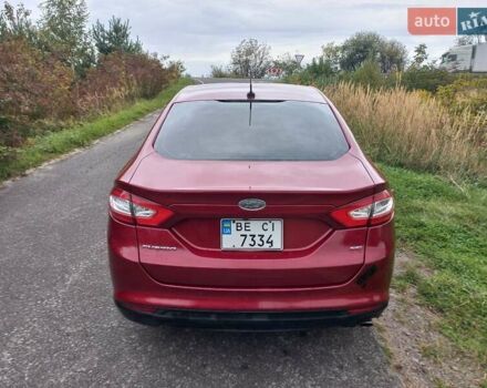 Красный Форд Фьюжн, объемом двигателя 2.49 л и пробегом 129 тыс. км за 12500 $, фото 11 на Automoto.ua