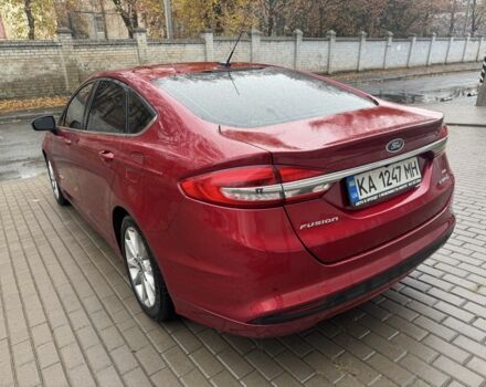Форд Фьюжн 2016 в Харькове на Automoto.ua Красный Форд Фьюжн, объемом двигателя 2 л и пробегом 244 тыс. км за 14000 $, фото 3 на Automoto.ua