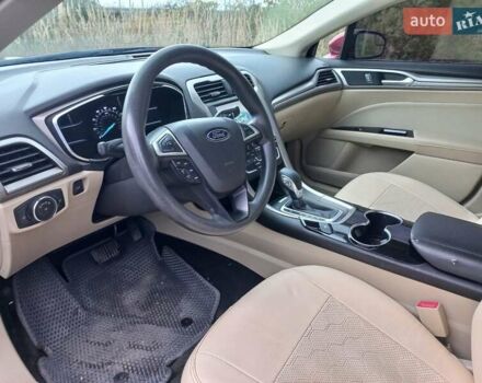 Красный Форд Фьюжн, объемом двигателя 2.49 л и пробегом 129 тыс. км за 12500 $, фото 18 на Automoto.ua