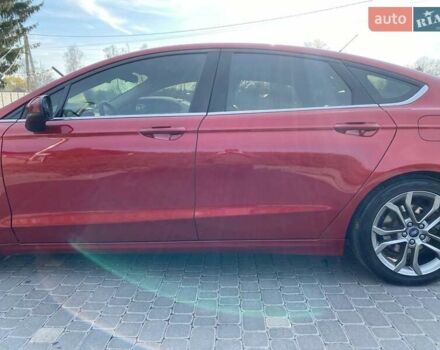 Красный Форд Фьюжн, объемом двигателя 2.49 л и пробегом 144 тыс. км за 12500 $, фото 12 на Automoto.ua