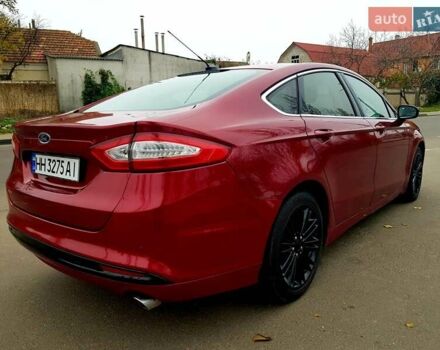 Красный Форд Фьюжн, объемом двигателя 1.49 л и пробегом 122 тыс. км за 8999 $, фото 3 на Automoto.ua