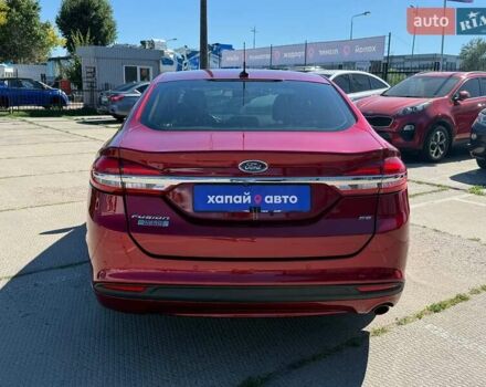 Красный Форд Фьюжн, объемом двигателя 2 л и пробегом 145 тыс. км за 15500 $, фото 4 на Automoto.ua