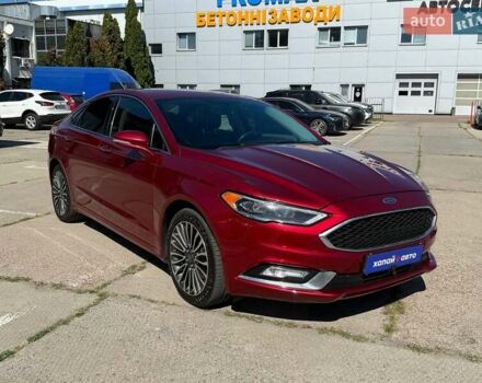 Красный Форд Фьюжн, объемом двигателя 2 л и пробегом 145 тыс. км за 15500 $, фото 2 на Automoto.ua