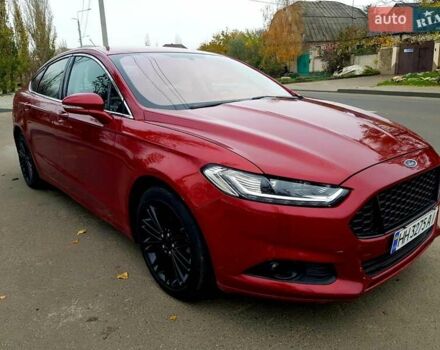 Красный Форд Фьюжн, объемом двигателя 1.49 л и пробегом 122 тыс. км за 8999 $, фото 1 на Automoto.ua