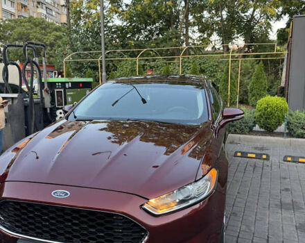 Красный Форд Фьюжн, объемом двигателя 2 л и пробегом 190 тыс. км за 11850 $, фото 1 на Automoto.ua