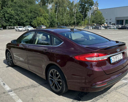 Красный Форд Фьюжн, объемом двигателя 2.5 л и пробегом 90 тыс. км за 11500 $, фото 5 на Automoto.ua