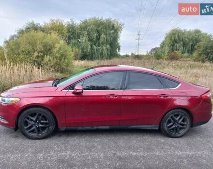 Красный Форд Фьюжн, объемом двигателя 2.49 л и пробегом 129 тыс. км за 12500 $, фото 14 на Automoto.ua