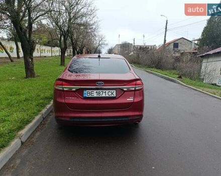 Красный Форд Фьюжн, объемом двигателя 1.5 л и пробегом 99 тыс. км за 11200 $, фото 5 на Automoto.ua