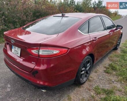 Красный Форд Фьюжн, объемом двигателя 2.49 л и пробегом 129 тыс. км за 12500 $, фото 16 на Automoto.ua