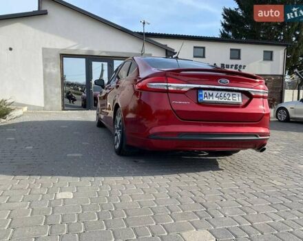Красный Форд Фьюжн, объемом двигателя 2.49 л и пробегом 144 тыс. км за 12500 $, фото 6 на Automoto.ua
