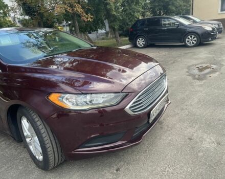 Красный Форд Фьюжн, объемом двигателя 2.5 л и пробегом 117 тыс. км за 11500 $, фото 1 на Automoto.ua