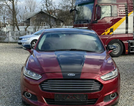 Красный Форд Фьюжн, объемом двигателя 2 л и пробегом 140 тыс. км за 10500 $, фото 1 на Automoto.ua