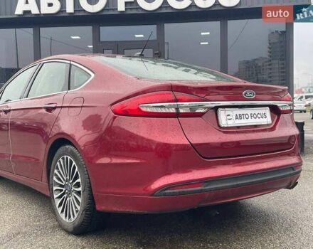 Красный Форд Фьюжн, объемом двигателя 2 л и пробегом 52 тыс. км за 17990 $, фото 5 на Automoto.ua