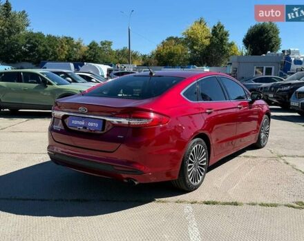 Красный Форд Фьюжн, объемом двигателя 2 л и пробегом 145 тыс. км за 15500 $, фото 3 на Automoto.ua