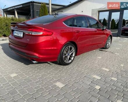 Красный Форд Фьюжн, объемом двигателя 2.49 л и пробегом 144 тыс. км за 12500 $, фото 9 на Automoto.ua